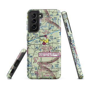 Lebanon Municipal Airport (M54) VFR Sectional Samsung Phone Case