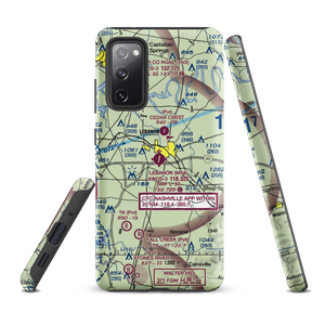 Lebanon Municipal Airport (M54) VFR Sectional Samsung Phone Case