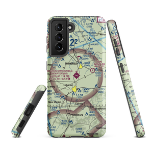 Lebanon Springfield Airport (6I2) VFR Sectional Samsung Phone Case