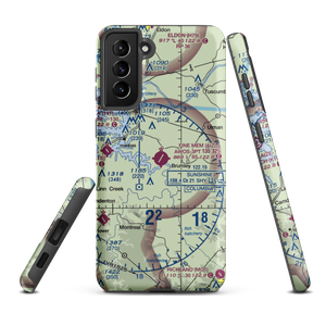 Lee C Fine Memorial Airport (AIZ) VFR Sectional Samsung Phone Case