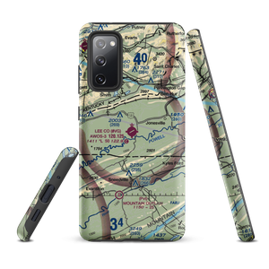 Lee County Airport (0VG) VFR Sectional Samsung Phone Case