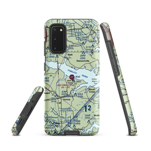 Lee Creek Airport (NC12) VFR Sectional Samsung Phone Case