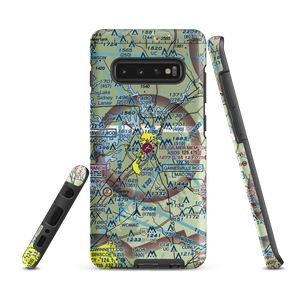 Lee Gilmer Memorial Airport (GVL) VFR Sectional Samsung Phone Case