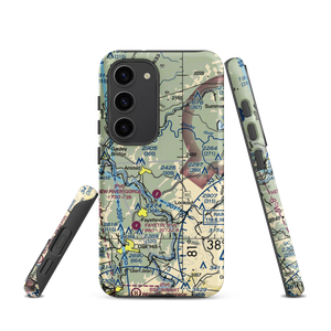 Lee Massey Airport (WV01) VFR Sectional Samsung Phone Case