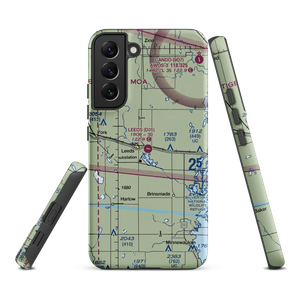 Leeds Municipal Airport (D31) VFR Sectional Samsung Phone Case