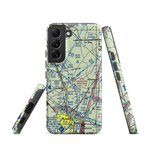 Leesburg Spraying Airport (8GA3) VFR Sectional Samsung Phone Case