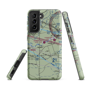 Lehman Airport (28TX) VFR Sectional Samsung Phone Case