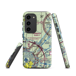 Leigh Farm Airport (4IS8) VFR Sectional Samsung Phone Case
