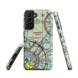 Leigh Farm Airport (4IS8) VFR Sectional Samsung Phone Case