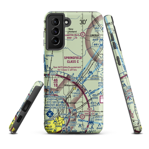 Leigh Farm Airport (4IS8) VFR Sectional Samsung Phone Case