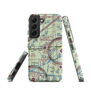 Lejeune Aerial Applications Airport (10LS) VFR Sectional Samsung Phone Case