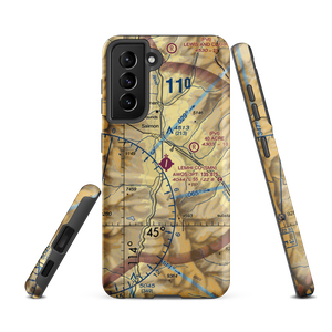 Lemhi County Airport (SMN) VFR Sectional Samsung Phone Case