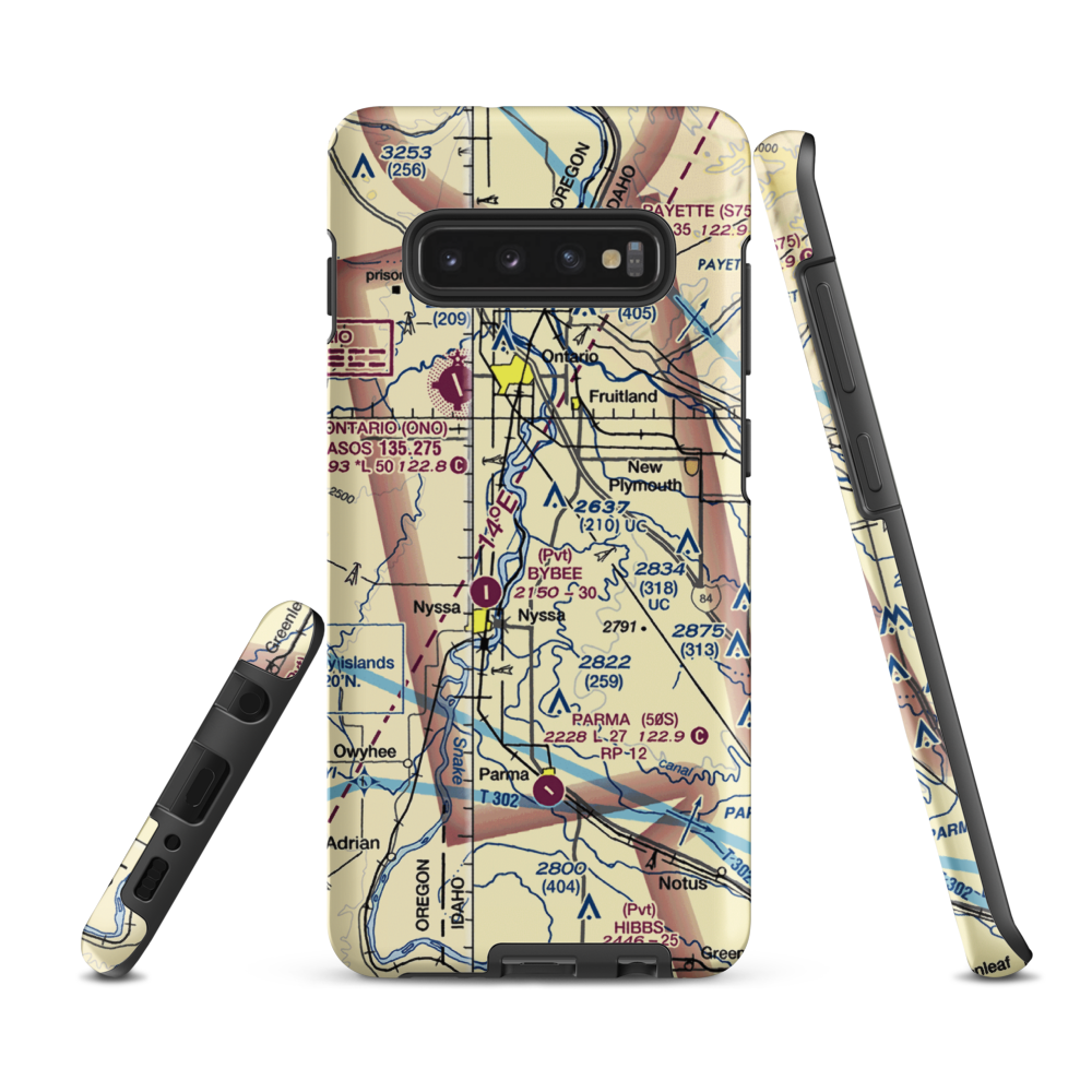 Lemons Field (2ID6) VFR Sectional Samsung Phone Case Samsung Galaxy S10 Plus model shown