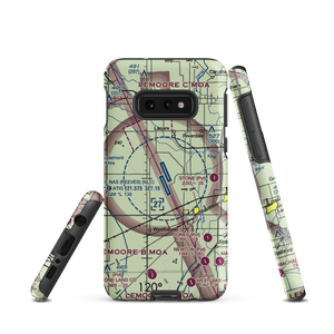 Lemoore Naval Air Station (Reeves Field) Airport (NLC) VFR Sectional Samsung Phone Case