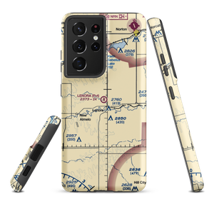 Lenora Municipal Airport (SN03) VFR Sectional Samsung Phone Case