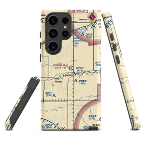 Lenora Municipal Airport (SN03) VFR Sectional Samsung Phone Case