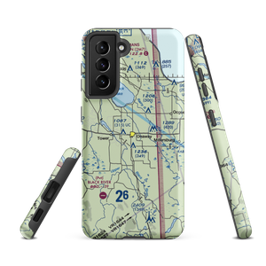 Leo E. Goetz County Airport (Y96) VFR Sectional Samsung Phone Case
