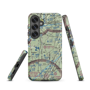 Leon's Landing Airport (4AL7) VFR Sectional Samsung Phone Case