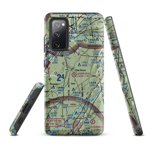 Leon's Landing Airport (4AL7) VFR Sectional Samsung Phone Case