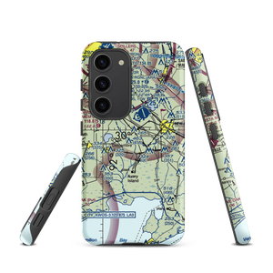 Leonards Airfield & Indust Park Airport (63LA) VFR Sectional Samsung Phone Case