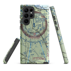 Lesterson-Dempsey Airstrip (0MI4) VFR Sectional Samsung Phone Case