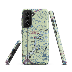 Levelock Airport (9Z8) VFR Sectional Samsung Phone Case