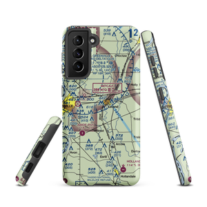 Lewis Air Service Airport (0MS5) VFR Sectional Samsung Phone Case