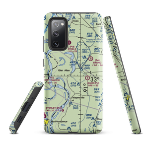 Lewis Airport (MS75) VFR Sectional Samsung Phone Case