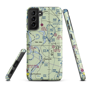 Lewis Airport (MS75) VFR Sectional Samsung Phone Case