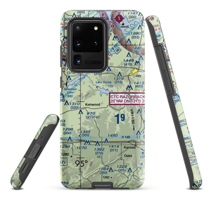 Lewis North Airport (62OK) VFR Sectional Samsung Phone Case