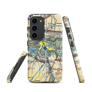 Lewiston Nez Perce County Airport (LWS) VFR Sectional Samsung Phone Case