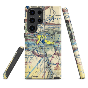 Lewiston Nez Perce County Airport (LWS) VFR Sectional Samsung Phone Case