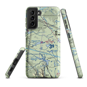 Libby Camps Seaplane Base (ME86) VFR Sectional Samsung Phone Case