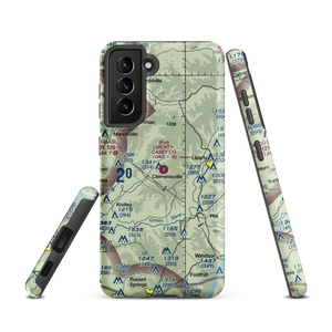 Liberty-Casey County Airport (53KT) VFR Sectional Samsung Phone Case