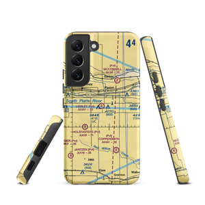 Lierley Farms Airport (7NE5) VFR Sectional Samsung Phone Case