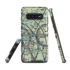 Light Plane Flyers Airfield (LS36) VFR Sectional Samsung Phone Case