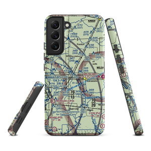 Light Plane Flyers Airfield (LS36) VFR Sectional Samsung Phone Case