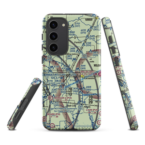 Light Plane Flyers Airfield (LS36) VFR Sectional Samsung Phone Case