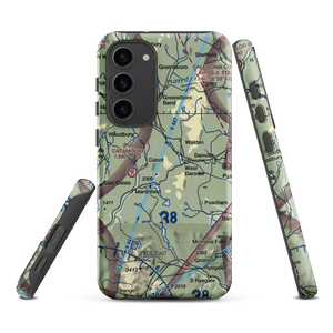 Lightning Bolt Field Airport (04VT) VFR Sectional Samsung Phone Case