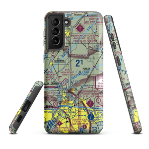 Lil Bird Airport (SN68) VFR Sectional Samsung Phone Case