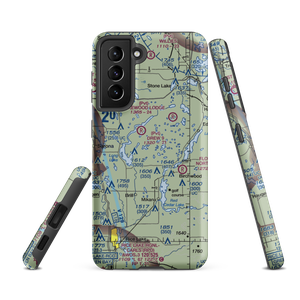 Lilac Time Airport (WI12) VFR Sectional Samsung Phone Case