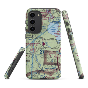 Limington Harmon Airport (63B) VFR Sectional Samsung Phone Case