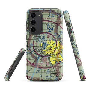 Lincoln Airport (LNK) VFR Sectional Samsung Phone Case
