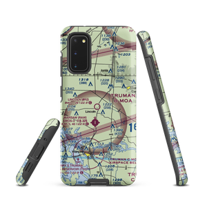 Lincoln Municipal Airport (0R2) VFR Sectional Samsung Phone Case