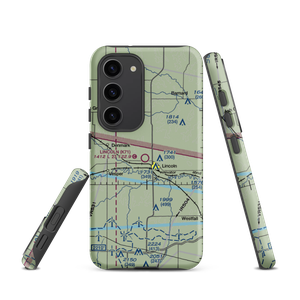 Lincoln Municipal Airport (K71) VFR Sectional Samsung Phone Case