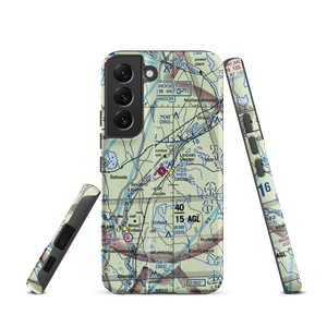 Lincoln Regional Airport (LRG) VFR Sectional Samsung Phone Case