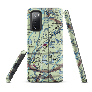 Lincoln Regional Airport (LRG) VFR Sectional Samsung Phone Case
