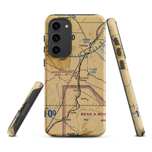 Lincoln Station Airport (NM25) VFR Sectional Samsung Phone Case