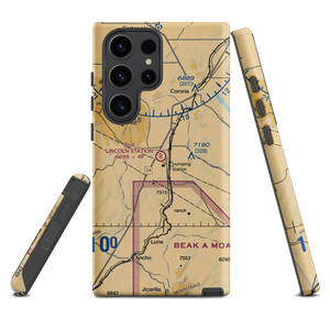Lincoln Station Airport (NM25) VFR Sectional Samsung Phone Case