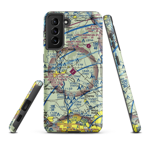 Lincolnton Lincoln County Regional Airport (IPJ) VFR Sectional Samsung Phone Case